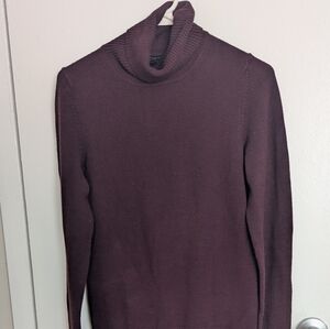 French Connection Maroon Turtleneck Sweater